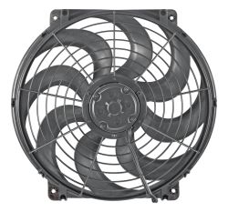 Flex-a-lite 12" S-Blade Electric Fan - Reversible - 24V