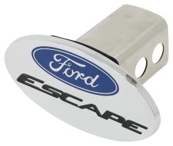 Ford Escape Trailer Hitch Receiver Cover - 2" Hitches - Blue, Black, and Chrome - FOVHC-12
