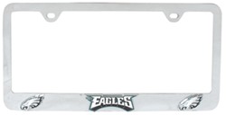 Philadelphia Eagles NFL 3-D License Plate Frame - Chrome-Plated Steel
