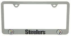 Pittsburgh Steelers NFL 3-D License Plate Frame - Chrome-Plated Steel