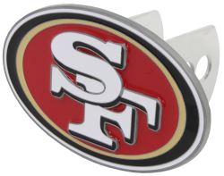 San Francisco 49ers Hitch Cover - Black