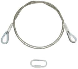 Replacement Cable with Quick Link for Gorilla Lift Utility Trailer Tailgate Lift - GLC1-Q1