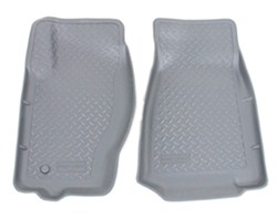 Husky Liners Classic Custom Auto Floor Liners - Front - Gray                                        