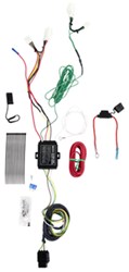 Hopkins Plug-In Simple Vehicle Wiring Harness with 4-Pole Flat Trailer Connector