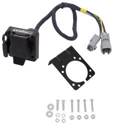 Hopkins Plug-In Simple Vehicle Wiring Harness for Factory Tow Package - 7-Way and 4-Flat Connectors 