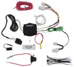 Hopkins Plug-In Simple Vehicle Wiring Harness with 4-Pole Flat Trailer Connector                    