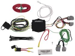 Hopkins Plug-In Simple Vehicle Wiring Harness with 4-Pole Flat Trailer Connector                    