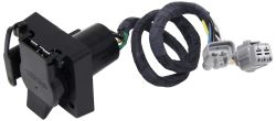 Hopkins Plug-In Simple Vehicle Wiring Harness for Factory Tow Package - 7-Way and 4-Flat Connectors - HM11143910