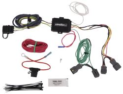 Hopkins Plug-In Simple Vehicle Wiring Harness with 4-Pole Flat Trailer Connector - HM11143975