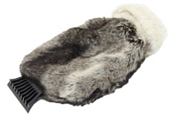 Hopkins Ice Scraper with Faux Rabbit Fur Mitt - HM13929