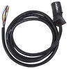 Hopkins 7-Way RV Style Connector w/ Molded Cable and LED Test Lights - Trailer End - 8' Long