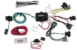 Hopkins Plug-In Simple Vehicle Wiring Harness with 4-Pole Flat Trailer Connector                    