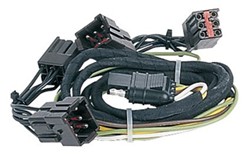 Hopkins Plug-In Simple Vehicle Wiring Harness with 4-Pole Flat Trailer Connector