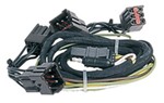 Hopkins Plug-In Simple Vehicle Wiring Harness with 4-Pole Flat Trailer Connector