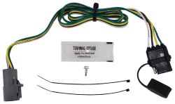 Hopkins Plug-In Simple Wiring Harness for Factory Tow Package - 4-Pole Flat Trailer Connector       