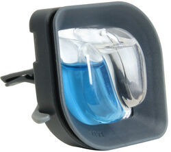 Duo Air Freshener and Odor Eliminator Vent Clip - Adjustable Scent Flow - Linen Fresh - HM8200LIN
