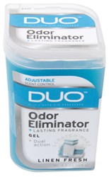 DUO Gel Air Freshener and Odor Eliminator - Linen Fresh - HM8300LIN
