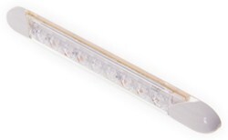 Opti-Brite LED Interior Strip Light - Weatherproof - 171 Lumens - Clear Lens - 9" Long