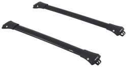 Rhino-Rack Vortex StealthBar Roof Rack - Raised, Factory Side Rails - Aluminum - Black - JA7971