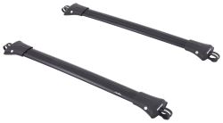 Rhino-Rack Vortex StealthBar Roof Rack - Raised, Factory Side Rails - Aluminum - Black - JA7980