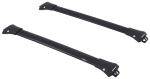 Rhino-Rack Vortex StealthBar Roof Rack - Raised, Factory Side Rails - Aluminum - Black