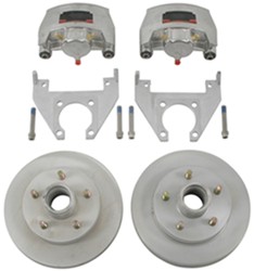 Kodiak Disc Brake Kit - 10" Hub/Rotor - 5 on 4-1/2 - Dacromet and Stainless - 3,500 lbs