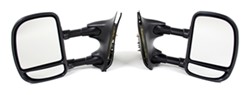 K-Source Custom Extendable Towing Mirrors - Manual - Black - Pair                                   