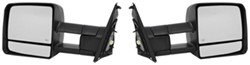 K-Source Custom Extendable Towing Mirrors - Electric/Heat w Turn Signal - Textured Black - Pair - KS70103-04T