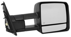 K-Source Custom Extendable Towing Mirror - Electric/Heat w Turn Signal - Textured Black - Passenger 