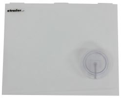 Lippert Screen Door Slider Panel with Push-Down Knob Opener - Clear - LC239061