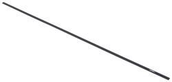 Replacement 76" Snap Trim Screw Cover for Lippert Radius Screen Doors - Black - LC326192