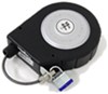 ToyLok Retractable Cable Lock with Padlock - 15' Cable - Nylon Case