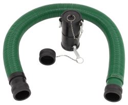 Lippert Waste Master RV Sewer Hose Extension w/ Leakproof Camlock Coupler - 20' Long - LC360784