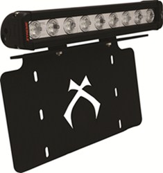 Vision X Xmitter LoPro Xtreme Off-Road Light Bar w License Plate Mount - LED - 45 Watts - Spot Beam