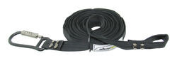Soft Tie Extension w Combo Lock Carabiner for Lockstraps Tie-Downs - 1.5" x 24' - 1,500 lbs - LS301