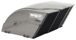 MaxxAir FanMate RV and Trailer Roof Vent Cover - 26" x 18-1/8" x 10-1/4" - Smoke - MA00-955003