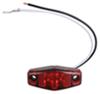 Optronics LED Mini Clearance or Side Marker Trailer Light - Submersible - 2 Diodes - Red Lens
