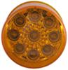 Miro-Flex LED Clearance or Side Marker Light w/ Reflector - Submersible - 9 Diodes - Amber Lens