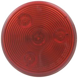 Optronics LED Clearance or Side Marker Light - Submersible - 3 Diodes - Round - Red Lens - MCL57RB