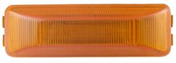 Optronics Thinline LED Trailer Clearance or Side Marker Light - Submersible - 3 Diodes - Amber Lens - MCL65AB