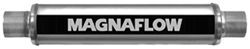 MagnaFlow Stainless Steel, Straight-Through Universal Muffler - Satin Finish - MF10434