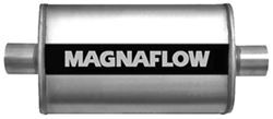 MagnaFlow Stainless Steel, Straight-Through Universal Muffler - Satin Finish - MF11219