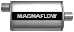 MagnaFlow Performance Muffler - Universal - Stainless Steel - Satin Finish - MF11224