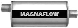 MagnaFlow Performance Muffler - Universal - Stainless Steel - Satin Finish - MF12255