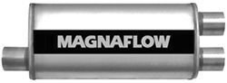 MagnaFlow Stainless Steel, Straight-Through Universal Muffler - Satin Finish - Camaro/Firebird V8 - MF12265