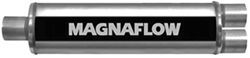 MagnaFlow Stainless Steel, Straight-Through Universal Muffler - Satin Finish - MF12763