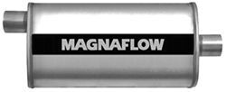 MagnaFlow Performance Muffler - Universal - Stainless Steel - Satin Finish - MF12909