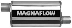 MagnaFlow Performance Muffler - Universal - Stainless Steel - Mirror Finish - MF14239