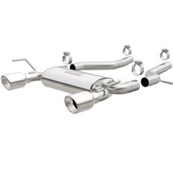 MagnaFlow Stainless Steel Axle-Back Exhaust System - Stainless Steel - Gas - MF15196