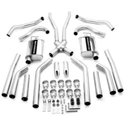 MagnaFlow Stainless Steel Crossmember-Back Exhaust System - Gas                                     